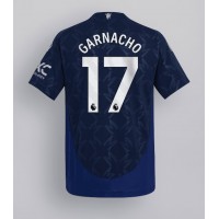 Camisa de time de futebol Manchester United Alejandro Garnacho #17 Replicas 2º Equipamento 2024-25 Manga Curta